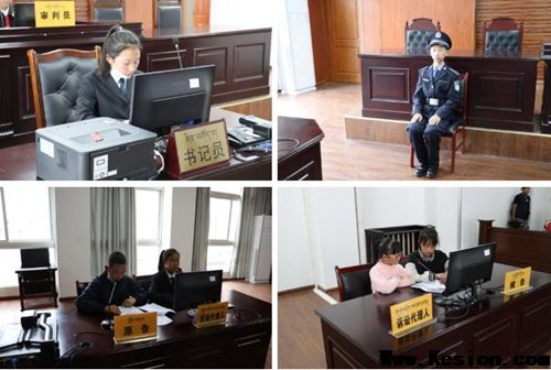 正义雪莲 “未”你而来—炉霍县人民法院开展法院开放日活动